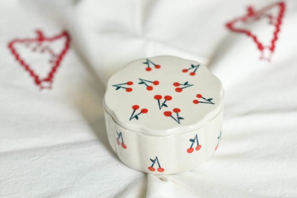 Cherry Blossom Jar (6) Cherry Blossom Mini Cookie Jars