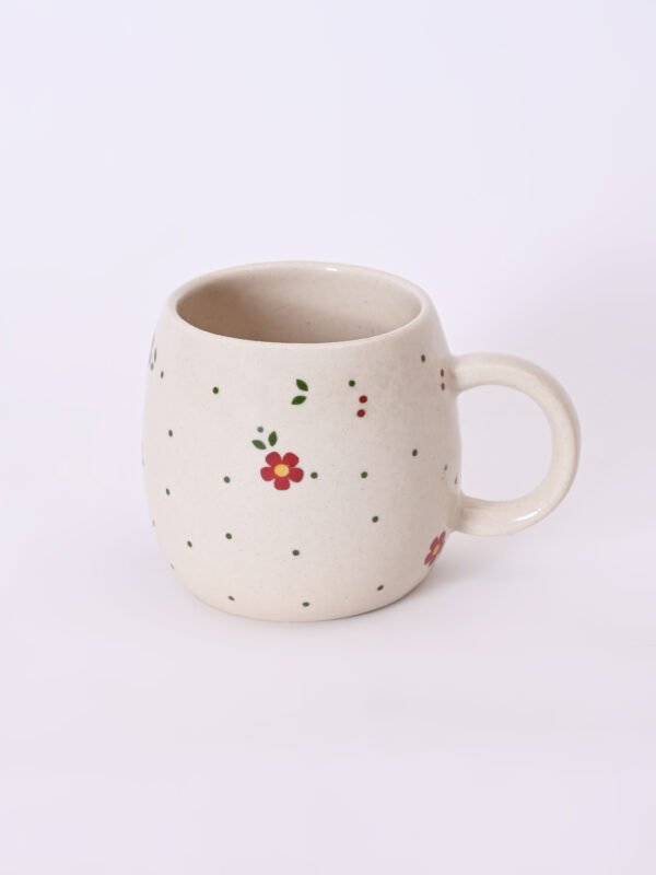 Azure Petals Tea Cups Set of 6