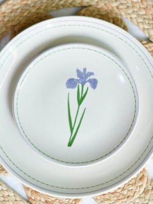 Amethyst Lily Quarter Plates