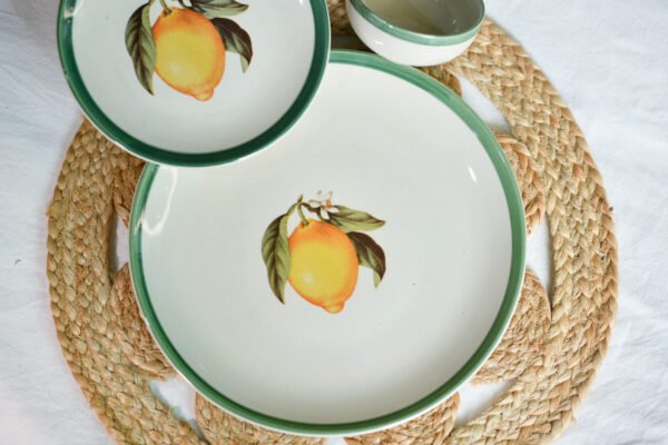 Citrus Grove Quarter Plates