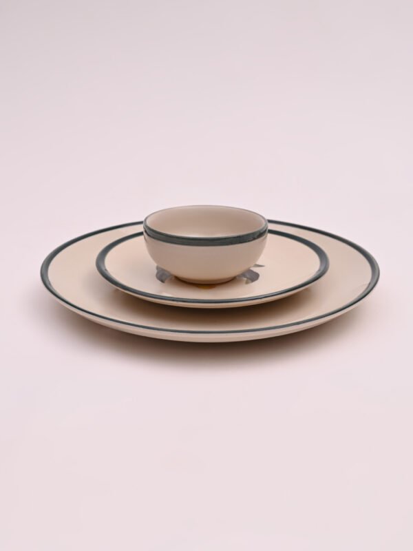 Citrus Grove Dinner Set | Set of 4 Full Plates & 4 Quarter Plates & 4 Bowls