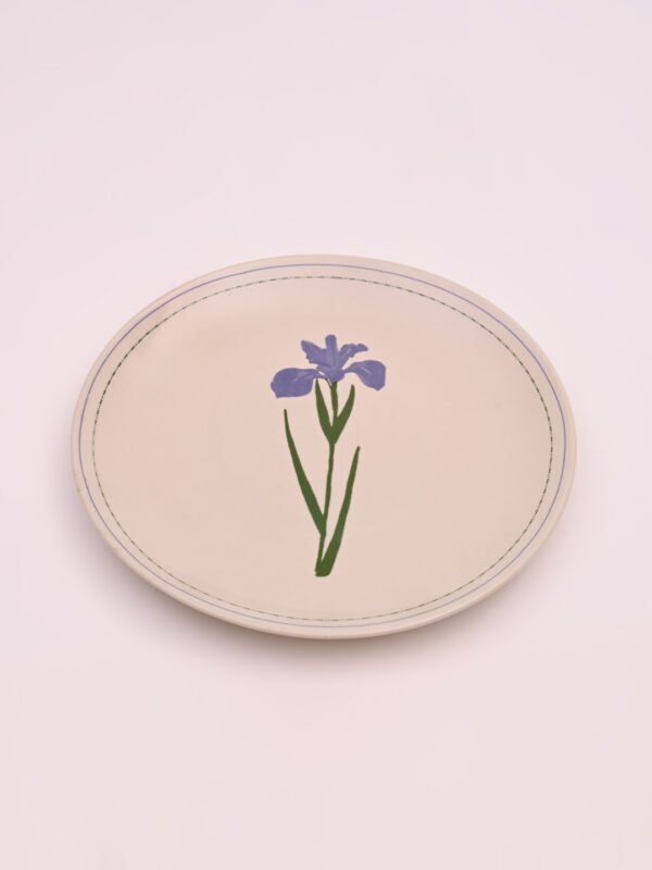 DSC_3457 Amethyst Lily Dinner Set | Set of 4 Full Plates & 4 Quarter Plates