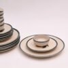 Citrus Grove Dinner Set | Set of 6 Full Plates & 6 Quarter Plates & 6 Bowls