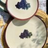 Midnight Vineyard Quarter Plates