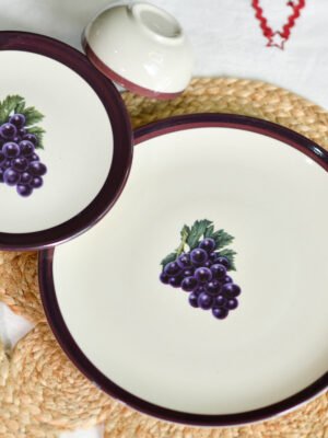 Midnight Vineyard Quarter Plates